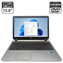 Ноутбук HP ProBook 450 G1 / 15.6" (1366x768) TN / Intel Core i7-4510U (2 (4) ядра по 2.0 - 3.1 GHz) / 8 GB DDR3 / 320 GB HDD / Intel HD Graphics 4400 / WebCam / DVD-ROM