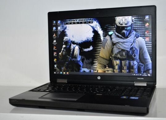 Ноутбук HP ProBook 6570b / 15.6" (1366x768) TN / Intel Core i3-3110M (2 (4) ядра по 2.4 GHz) / 4 GB DDR3 / 120 GB SSD / Intel HD Graphics 4000 / DVD-ROM / АКБ NEW / Windows 10 Pro