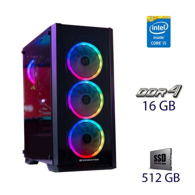 Новий ігровий ПК Xigmatek Sirocon III Tower / Intel Core i5-10400F (6 (12) ядер по 2.9 - 4.3 GHz) / 16 GB DDR4 / 512 GB SSD / Palit RTX 3060 , 12 GB GDDR6, 192-bit / 700W / Gigabyte B460M Gaming HD / ID-Cooling SE-214 Новий ігровий ПК Xigmatek Sirocon III Tower / Intel Core i5-10400F (6 (12) ядер по 2.9 - 4.3 GHz) / 16 GB DDR4 / 512 GB SSD / Palit RTX 3060 , 12 GB GDDR6, 192-bit / 700W / Gigabyte B460M Gaming HD / ID-Cooling SE-214