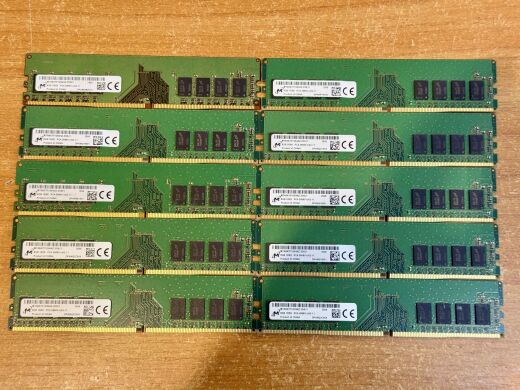 Оперативная память для ПК Micron / 8 GB / 1Rx8 PC4-21300 / DDR4 / 2666 MHz