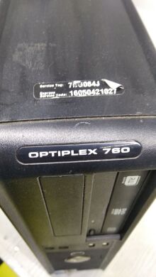 ПК Dell OptiPlex 760 Desktop / Intel Pentium E6700 (2 ядра по 3.2 GHz) / 4 GB DDR2 / 320 GB HDD / Intel GMA 4500 Graphics 