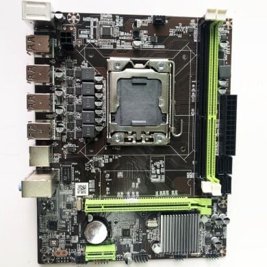 Материнская плата Atermiter X79 / socket LGA1356 с процессором Intel Xeon E5-2420 / 6 (12) ядра по 1.9-2.4GHz / 15Mb cache и 8GB DDR3 ECC ОЗУ