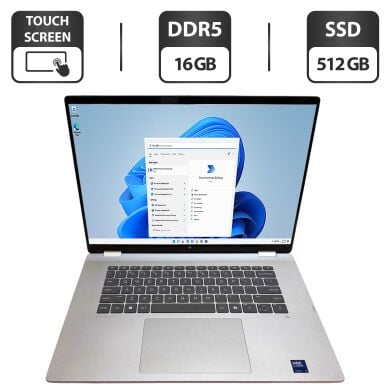 Ультрабук-трансформер HP OmniBook 7 Flip 16-au0017nr 2-in-1 / 16" (1920x1200) IPS Touch / Intel Core Ultra 5 226V (8 ядер по 2.1 - 4.5 GHz) / 16 GB DDR5 / 512 GB SSD / Intel Arc 130V Graphics / WebCam
