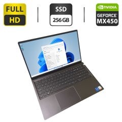Ультрабук Б-клас Dell Vostro 5510 / 15.6" (1920x1080) IPS / Intel Core i7-11370H (4 (8) ядра по 3.0 - 4.8 GHz) / 16 GB DDR4 / 256 GB SSD / nVidia GeForce MX450, 2 GB GDDR6, 64-bit / WebCam