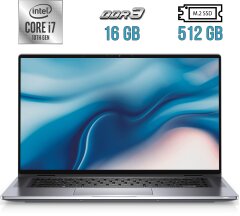Ультрабук Dell Latitude 9510 / 15.6" (1920x1080) IPS / Intel Core i7-10810U (6 (12) ядер по 1.1 - 4.9 GHz) / 16 GB DDR3 / 512 GB SSD M.2 / Intel UHD Graphics / WebCam / Fingerprint / USB 3.2 / HDMI