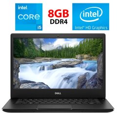 Ультрабук Dell Latitude E7480 / 14" (1920x1080) IPS / Intel Core i5-6300U (2 (4) ядра по 2.4 - 3.0 GHz) / 8 GB DDR4 / 500 GB SSD / Intel HD Graphics 520 / WebCam