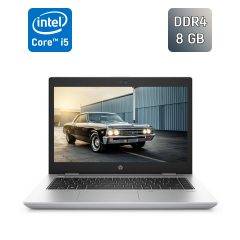 Ультрабук HP ProBook 640 G4 / 14" (1920x1080) IPS / Intel Core i5-8250U (4 (8) ядра по 1.6 - 3.4 GHz) / 8 GB DDR4 / 256 GB SSD / Intel UHD Graphics 620 / Fingerprint / WebCam / Windows 10