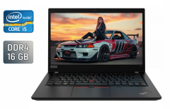 Ультрабук Lenovo ThinkPad T14 Gen 1 / 14" (1920x1080) IPS / Intel Core i5-10310U (4 (8) ядра по 1.7 - 4.4 GHz) / 16 GB DDR4 / 512 GB SSD / Intel UHD Graphics / WebCam / TouchID / Windows 11