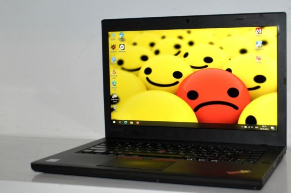 Ультрабук Lenovo ThinkPad T460 / 14" (1920x1080) IPS / Intel Core i5-6300U (2 (4) ядра по 2.4 - 3.0 GHz) / 16 GB DDR3 / 480 GB SSD NEW / Intel HD Graphics 520 / WebCam / Два АКБ / Windows 10 Pro