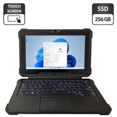 Захищений планшет Dell Latitude 7212 Rugged / 11.6'' (1920x1080) IPS Touch / Intel Core i5-8350U (4 (8) ядра по 1.7 - 3.6 GHz) / 16 GB DDR3 / 256 GB SSD / Intel HD Graphics 620 / WebCam / LTE / Стилус / Клавіатура / Два АКБ
