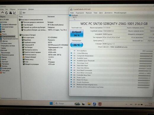 Захищений планшет Panasonic Toughpad FZ-G1 / 10.1" (1920x1200) IPS Touch / Intel Core i5-7300U (2 (4) ядра по 2.6 - 3.5 GHz) / 8 GB DDR3 / 256 GB SSD / Intel HD Graphics 620 / WebCam