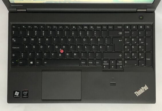 Ноутбук Lenovo ThinkPad T540p / 15.6" (1920x1080) IPS / Intel Core i7-4710MQ (4 (8) ядра по 2.5 - 3.5 GHz) / 8 GB DDR3 / 256 GB SSD / nVidia GeForce GT 730M, 1 GB DDR3, 64-bit / WebCam / DVD-ROM / Win 10 Pro Ноутбук Lenovo ThinkPad T540p / 15.6" (1920x1080) IPS / Intel Core i7-4710MQ (4 (8) ядра по 2.5 - 3.5 GHz) / 8 GB DDR3 / 256 GB SSD / nVidia GeForce GT 730M, 1 GB DDR3, 64-bit / WebCam / DVD-ROM / Win 10 Pro