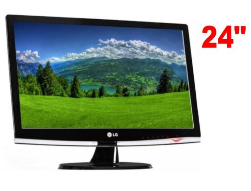 Монитор Б-класс LG Flatron W2453SQ-PF / 24" (1920x1080) TN / 1x VGA / Кабели в комплекте Монитор Б-класс LG Flatron W2453SQ-PF / 24" (1920x1080) TN / 1x VGA / Кабели в комплекте