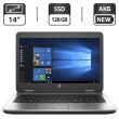 Ноутбук HP ProBook 645 G2 / 14" (1366x768) TN / AMD A10-8700B (4 ядра по 1.8 - 3.2 GHz) / 8 GB DDR3 / 128 GB SSD / AMD Radeon R6 Graphics / WebCam / АКБ NEW / Windows 10 Pro