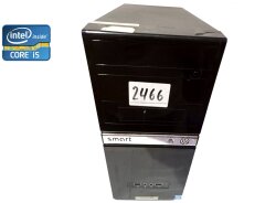 ПК Smart Tower / Intel Core i5-2500 (4 ядра по 3.3 - 3.7 GHz) / 8 GB DDR3 / 120 GB SSD NEW / Intel HD Graphics 2000 / 450W
