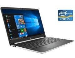 Ультрабук HP 15-dy1038ca / 15.6" (1366x768) TN / Intel Core i5-1035G1 (4 (8) ядра по 1.0 - 3.6 GHz) / 8 GB DDR4 / 256 GB SSD / Intel UHD Graphics / WebCam / Win 10 Home
