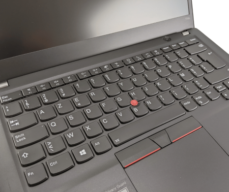Ноутбук Lenovo ThinkPad T14s Gen 1 / 14" (1920x1080) IPS Touch / AMD Ryzen 7 Pro 4750U (8 (16) ядер по 1.7 - 4.1 GHz) / 16 GB DDR4 / 240 GB SSD / AMD Radeon RX Vega 7 Graphics / WebCam