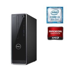 Компьютер Dell Inspiron 3470 SFF / Intel Core i3-8100 (4 ядра по 3.6 GHz) / 8 GB DDR4 / 256 GB SSD M.2 / AMD Radeon Pro WX 3100, 4 GB GDDR5, 128-bit / Win 10 Home