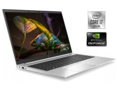 Ігровий ультрабук HP EliteBook 850 G7 / 15.6" (1920x1080) IPS Touch / Intel Core i7-10510U (4 (8) ядра по 1.8 - 4.9 GHz) / 16 GB DDR4 / 256 GB SSD NVMe / nVidia GeForce MX250, 2 GB GDDR5, 64-bit / WebCam / Win 11 Pro