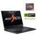 Ігровий ноутбук Acer Nitro 16 AN16-41-R53K / 16" (2560x1600) IPS / AMD Ryzen 7 7840HS (8 (16) ядер по 3.8 - 5.1 GHz) / 16 GB DDR5 / 512 GB SSD / nVidia GeForce RTX 4070, 8 GB GDDR6, 128-bit / WebCam купити