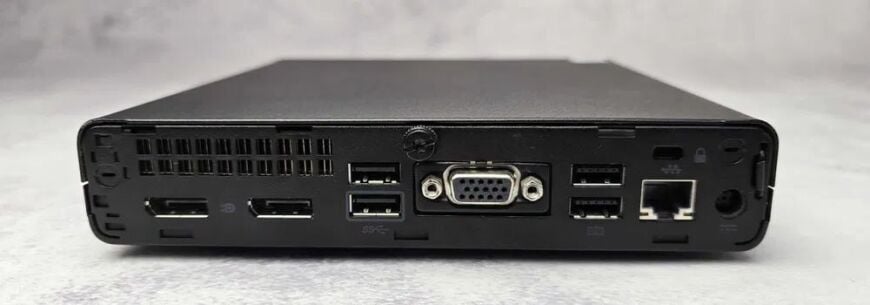 Неттоп HP ProDesk 400 G5 Mini USFF / Intel Core i3-9100T (4 ядра по 3.1 - 3.7 GHz) / 8 GB DDR4 / 128 GB SSD / Intel UHD Graphics 630 / Win 10 Pro