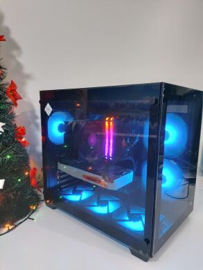 Игровой ПК AeroCool Dryft Tower / Intel Core i7-8700 (6 (12) ядер по 3.2 - 4.6 GHz) / 32 GB DDR4 / 1000 GB SSD M.2 + 1000 GB HDD / nVidia GeForce GTX 1080 Ti, 11 GB GDDR5X, 320-bit / 700W