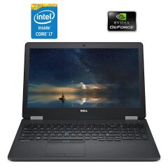 Ігровий ноутбук Dell Latitude 5591 / 15.6" (1920x1080) IPS / Intel Core i7-8850H (6 (12) ядер по 2.6 - 4.3 GHz) / 16 GB DDR4 / 512 GB SSD NVMe / nVidia GeForce MX130, 2GB DDR5, 64-bit / WebCam