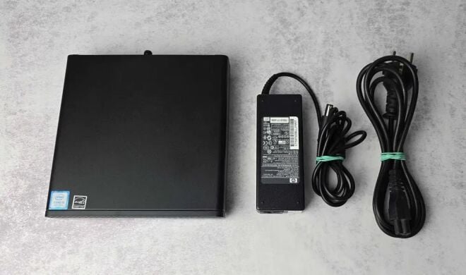 Неттоп HP ProDesk 400 G5 Mini USFF / Intel Core i3-9100T (4 ядра по 3.1 - 3.7 GHz) / 8 GB DDR4 / 128 GB SSD / Intel UHD Graphics 630 / Win 10 Pro