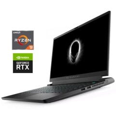 Игровой ноутбук Б-класс Dell Alienware m15 R5 / 15.6" (1920x1080) IPS / AMD Ryzen 9 5900HX (8 (16) ядер по 3.3 - 4.6 GHz) / 16 GB DDR4 / 512 GB SSD NVMe / nVidia GeForce RTX 3070, 8 GB GDDR6, 256-bit / WebCam