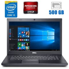 Ноутбук Dell Vostro 3550 / 15.6" (1366x768) TN / Intel Core i5-2520M (2 (4) ядра по 2.5 - 3.2 GHz) / 8 GB DDR3 / 500 GB HDD / AMD Radeon HD 6630M, 1 GB DDR3, 128-bit / WebCam / АКБ не тримає 