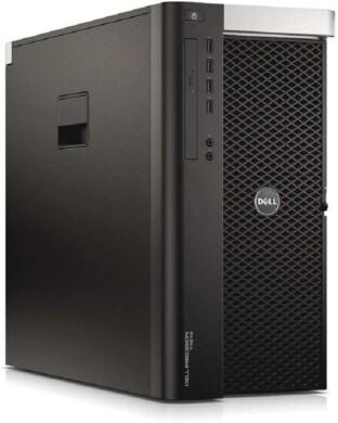 Рабочая станция Dell Precision T7610 Tower / Intel Xeon E5-2670 v2 (10 (20) ядер по 2.5 - 3.3 GHz) / 32 GB DDR3 / 256 GB SSD / AMD FirePro W5100, 4 GB GDDR5, 128-bit