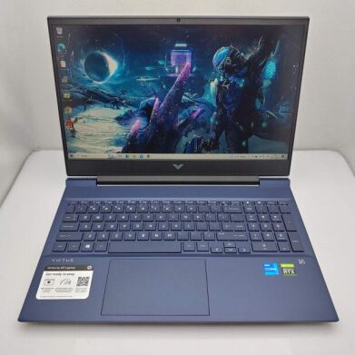 Игровой ноутбук HP Victus 16-d0023dx / 16.1" (1920x1080) IPS / Intel Core i5-11400H (6 (12) ядер по 2.2 - 4.5 GHz) / 8 GB DDR4 / 256 GB SSD / nVidia GeForce RTX 3050, 4 GB GDDR6, 128-bit / WebCam / Win 10 Home
