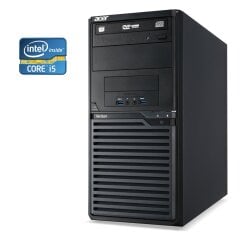 ПК Б-класс Acer Veriton M2631 Tower / Intel Core i5-4570 (4 ядра по 3.2 - 3.6 GHz) / 8 GB DDR3 / 500 GB HDD / Intel HD Graphics 4600 / DVD-RW