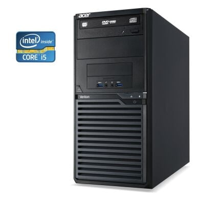 ПК Б-клас Acer Veriton M2631 Tower / Intel Core i5-4570 (4 ядра по 3.2 - 3.6 GHz) / 8 GB DDR3 / 500 GB HDD / Intel HD Graphics 4600 / DVD-RW