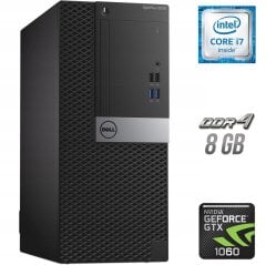 Игровой ПК Dell OptiPlex 5050 Tower / Intel Core i7-6700 (4 (8) ядра по 3.4 - 4.0 GHz) / 8 GB DDR4 / 500 GB SSD + 1000 GB HDD / nVidia GeForce GTX 1060, 6 GB GDDR5, 192-bit + Windows 10 в подарок