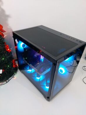 Игровой ПК AeroCool Dryft Tower / Intel Core i7-8700 (6 (12) ядер по 3.2 - 4.6 GHz) / 32 GB DDR4 / 1000 GB SSD M.2 + 1000 GB HDD / nVidia GeForce GTX 1080 Ti, 11 GB GDDR5X, 320-bit / 700W