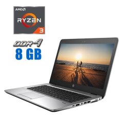 Ноутбук HP EliteBook MT44 / 14" (1920x1080) IPS / AMD Ryzen 3 PRO 2300U (4 ядра по 2.0 - 3.4 GHz) / 8 GB DDR4 / 256 GB SSD / AMD Radeon Vega 6 Graphics / WebCam