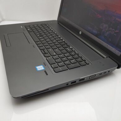 Мобильная рабочая станция HP ZBook 17 G4 / 17.3" (1600x900) TN / Intel Xeon E3-1505M v6 (4 (8) ядра по 3.0 - 4.0 GHz) / 16 GB DDR4 / 512 GB SSD / nVidia Quadro M1200, 4 GB GDDR5, 128-bit / WebCam / Win 10 Home