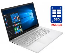 Ноутбук HP Laptop 17-cp0010nr / 17.3" (1600x900) TN / AMD Athlon Silver 3050U (2 ядра по 2.3 - 3.2 GHz) / 8 GB DDR4 / 256 GB SSD / AMD Radeon Graphics / WebCam / Win 10 Home