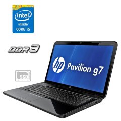 Ноутбук HP Pavilion g7-1000 / 17.3" (1600x900) TN / Intel Core i5-2410M (2 (4) ядра по 2.3 - 2.9 GHz) / 8 GB DDR3 / 240 GB SSD / AMD Radeon HD 7430M, 1 GB DDR3, 64-bit / WebCam