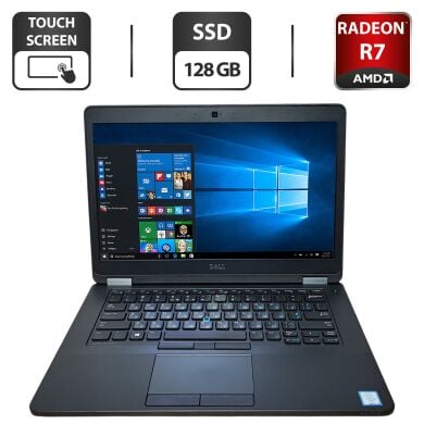 Ультрабук Dell Latitude E5470 / 14" (1920x1080) TN Touch / Intel Core i7-6600U (2 (4) ядра по 2.6 - 3.4 GHz) / 8 GB DDR4 / 128 GB SSD / AMD Radeon R7 M360, 2 GB GDDR3, 64-bit / WebCam