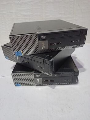 Неттоп Dell Optiplex 9020 USFF / Intel Core i3-4130 (2 (4) ядра по 3.4 GHz) / 8 GB DDR3 / 120 GB SSD / Intel HD Graphics 4400 / DVD-ROM