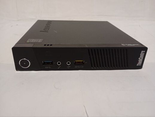 Неттоп Б-класс Lenovo ThinkCentre M93p Tiny USFF / Intel Pentium G3240T (2 ядра по 2.7 GHz) / 8 GB DDR3 / 128 GB SSD / Intel HD Graphics / Блок питания в комплекте