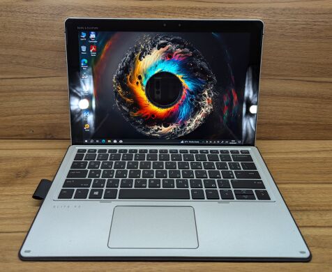 Нетбук-трансформер Б-клас HP Elite X2 1012 G2 / 12.5" (2736x1824) IPS Touch / Intel Core i5-7200U (2 (4) ядра по 2.5 - 3.1 GHz) / 8 GB DDR3 / 256 GB SSD / Intel HD Graphics 620 / WebCam / TouchID / Windows 10 Нетбук-трансформер Б-клас HP Elite X2 1012 G2 / 12.5" (2736x1824) IPS Touch / Intel Core i5-7200U (2 (4) ядра по 2.5 - 3.1 GHz) / 8 GB DDR3 / 256 GB SSD / Intel HD Graphics 620 / WebCam / TouchID / Windows 10