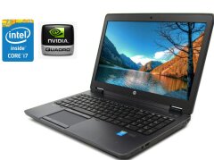 Мобильная рабочая станция Б-класс HP ZBook 15 / 15.6" (1920x1080) IPS / Intel Core i7-4800MQ (4 (8) ядра по 2.7 - 3.7 GHz) / 8 GB DDR3 / 512 GB SSD / nVidia Quadro K2100M, 2 GB GDDR5, 128-bit / WebCam / DVD-ROM / Win Pro
