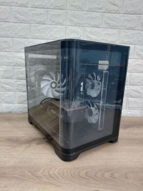 Игровой ПК 1stPlayer UV5 View Tower / Intel Core i5-10400 (6 (12) ядер по 2.9 - 4.3 GHz) / 16 GB DDR4 / 1000 GB SSD M.2 / nVidia GeForce RTX 3080, 10 GB GDDR6X, 320-bit / 600W