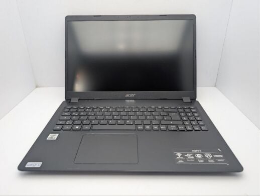 Ноутбук Acer Aspire 3 A315-54K-36KM / 15.6" (1920x1080) IPS / Intel Core i3-8130U (2 (4) ядра по 2.2 - 3.4 GHz) / 8 GB DDR4 / 256 GB SSD M.2 / Intel UHD Graphics 620 / WebCam