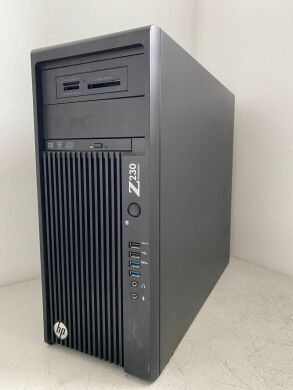Робоча станція HP Workstation Z230 Tower / Intel Core i7-4770K (4 (8) ядра по 3.5 - 3.9 GHz) / 16 GB DDR3 / 256 GB SSD / nVidia Quadro K2000, 2 GB GDDR5, 128-bit / DVD-ROM