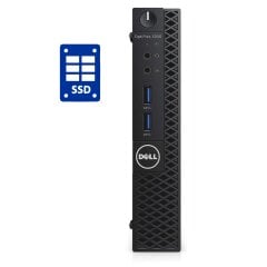 Неттоп Dell Optiplex 3050 Micro USFF / Intel Core i3-7100T (2 (4) ядра 3.4 GHz) / 8 GB DDR4 / 128 GB SSD / Intel HD Graphics 630