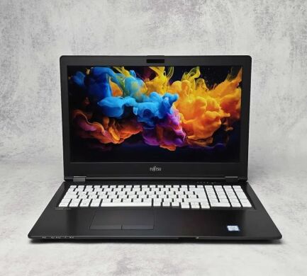 Ультрабук Fujitsu Lifebook U757 / 15.6" (1920x1080) IPS / Intel Core i5-6200U (2 (4) ядра по 2.3 - 2.8 GHz) / 8 GB DDR4 / 512 GB SSD M.2 / Intel HD Graphics 520 / WebCam / Win 10 Home + гравіювання клавіатури у подарунок Ультрабук Fujitsu Lifebook U757 / 15.6" (1920x1080) IPS / Intel Core i5-6200U (2 (4) ядра по 2.3 - 2.8 GHz) / 8 GB DDR4 / 512 GB SSD M.2 / Intel HD Graphics 520 / WebCam / Win 10 Home + гравіювання клавіатури у подарунок